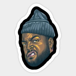 Ice cube art Design Sticker